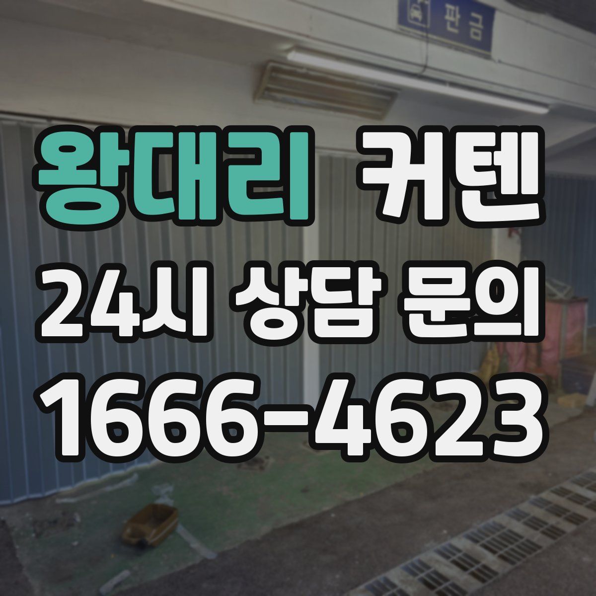 왕대리 커텐