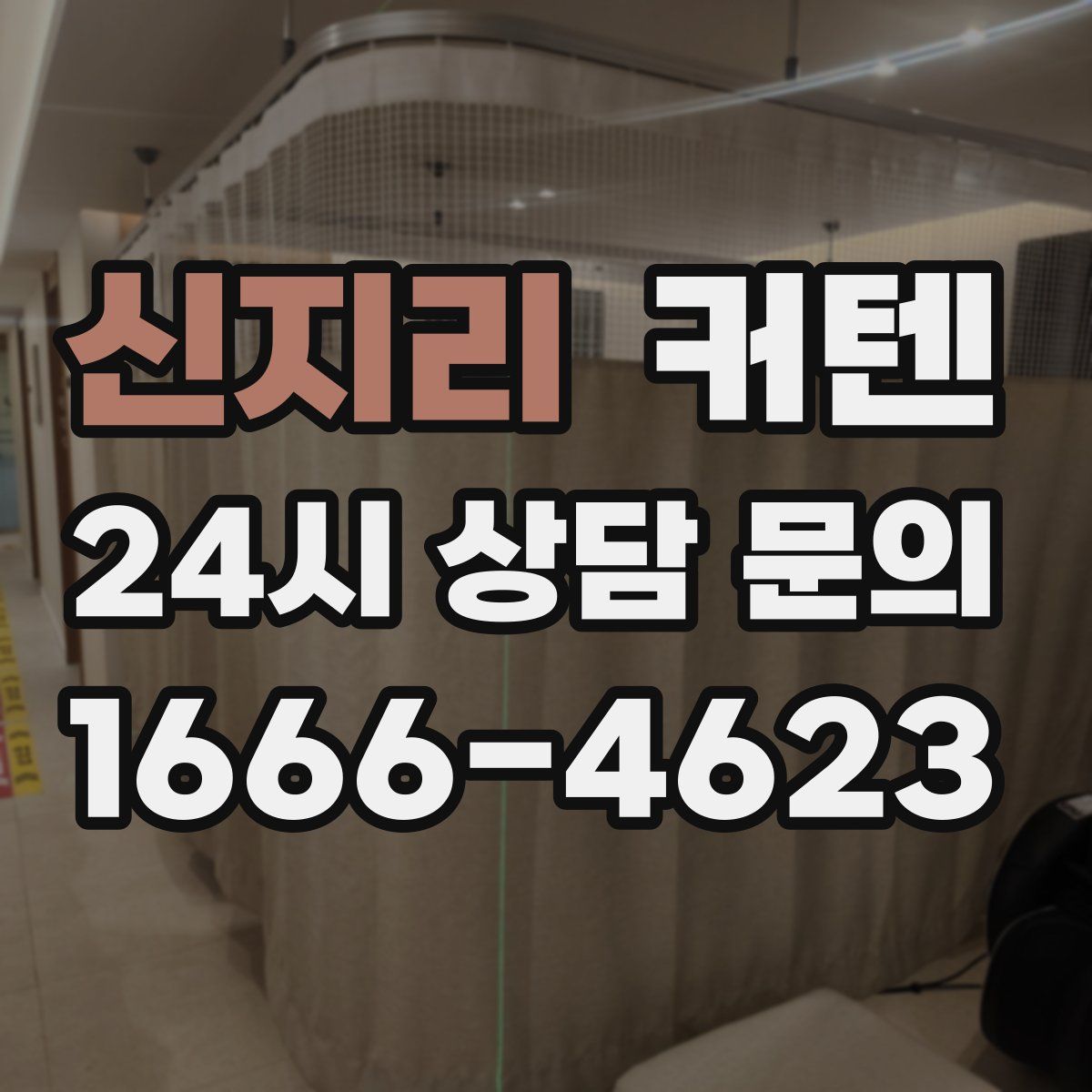 신지리 커텐