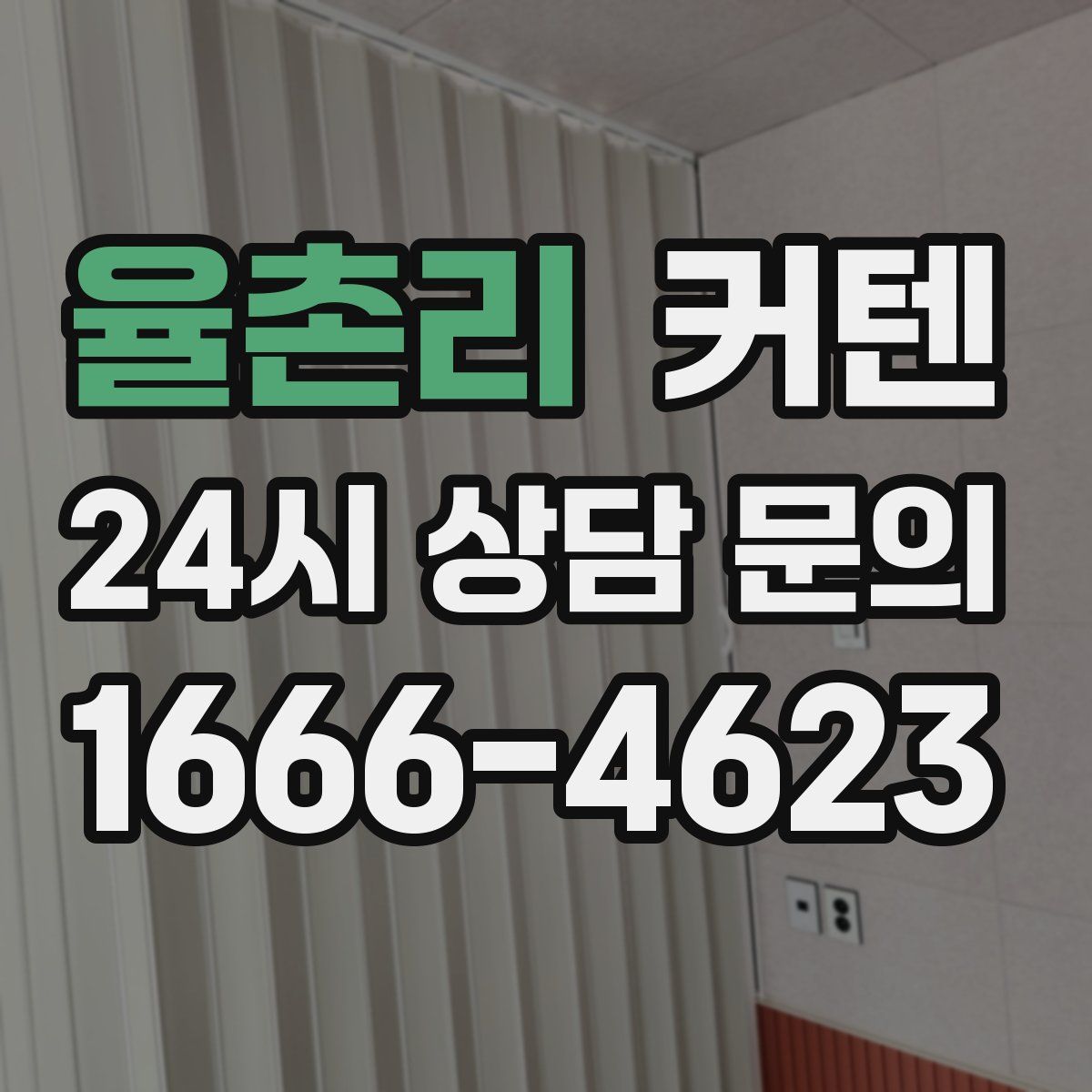 율촌리 커텐
