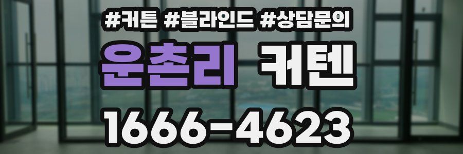 운촌리 커텐