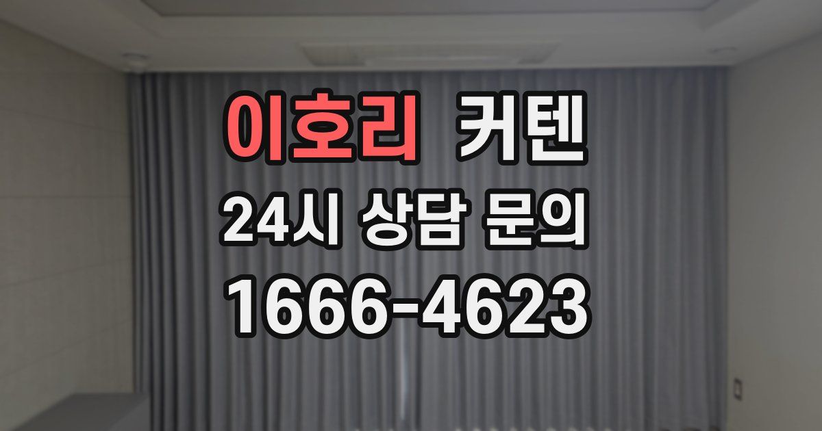 이호리 커텐