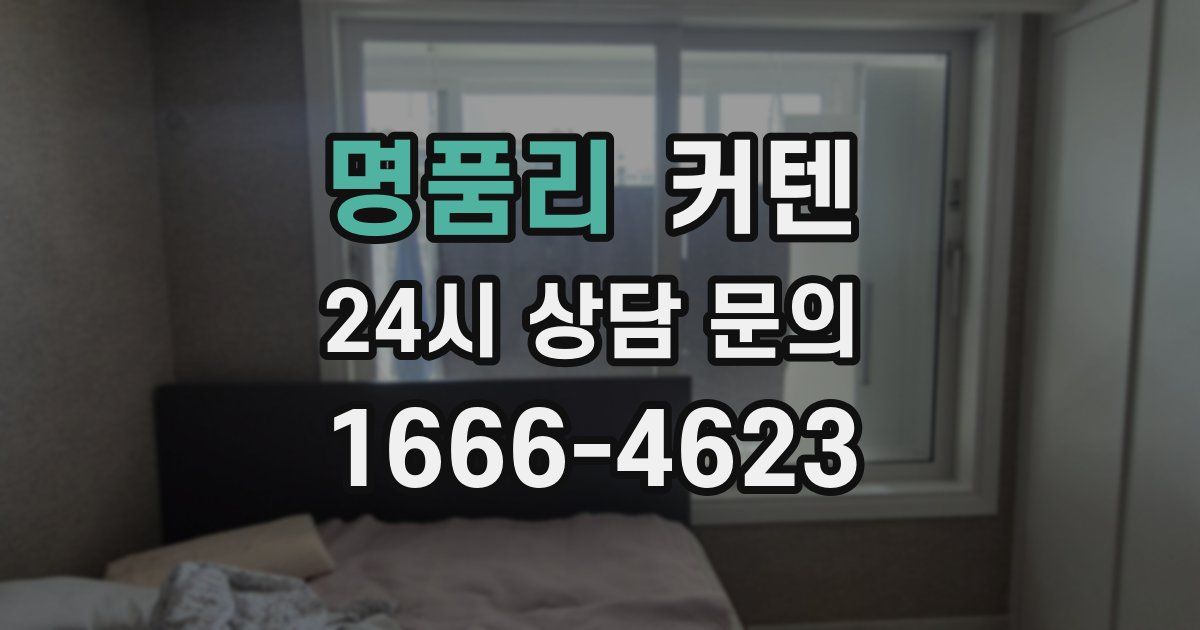 명품리 커텐