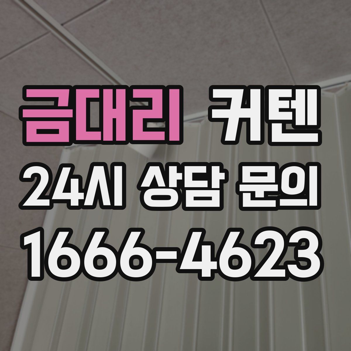 금대리 커텐