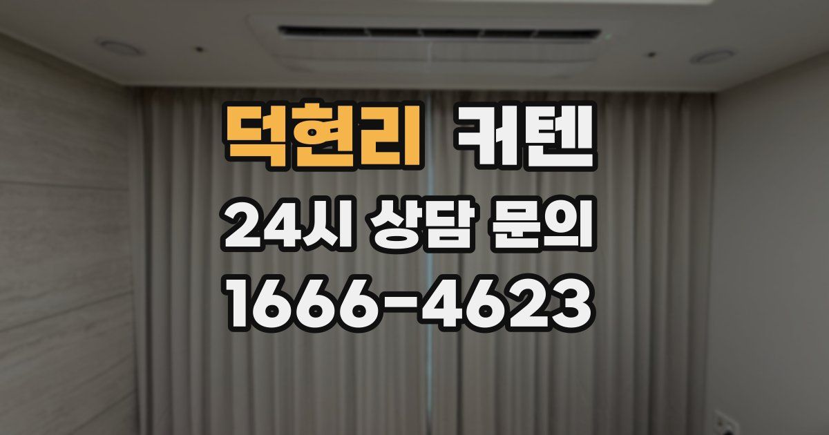 덕현리 커텐