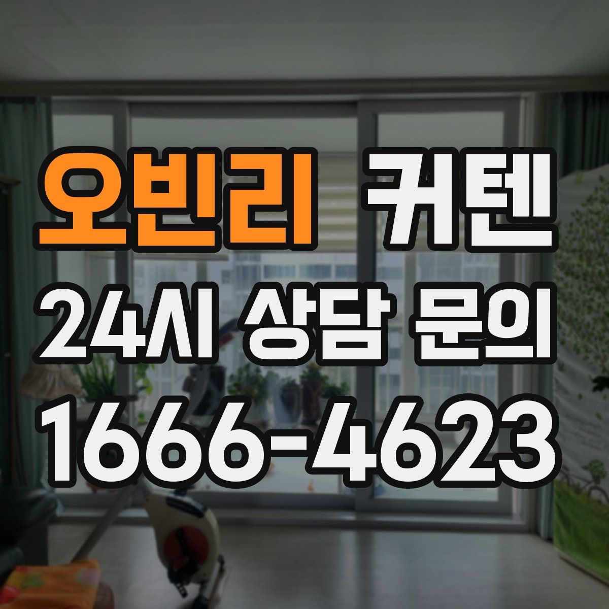 오빈리 커텐