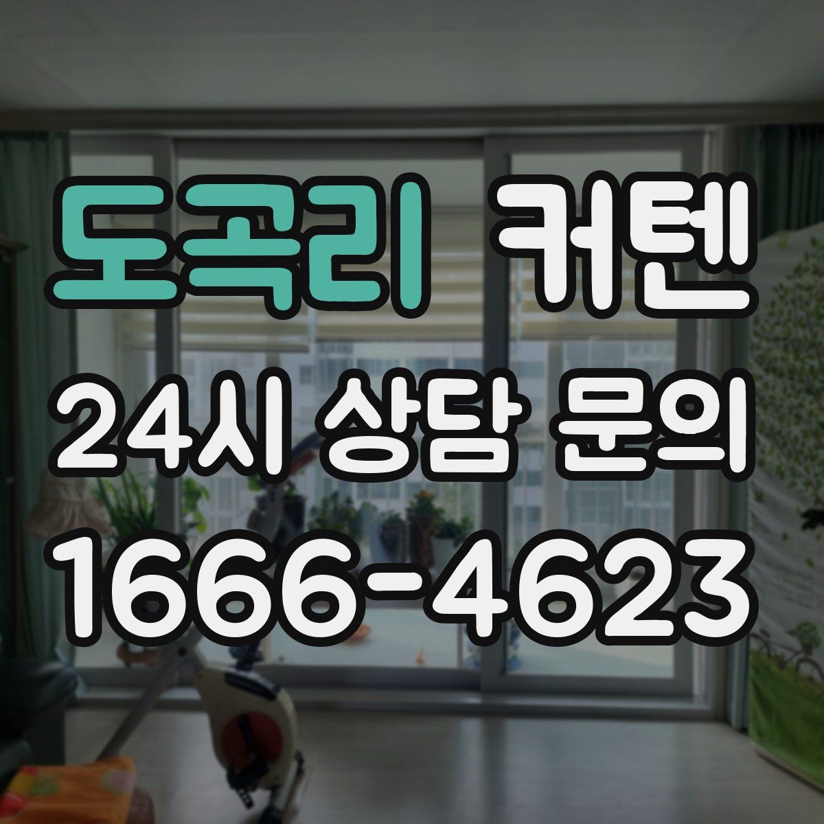 도곡리 커텐
