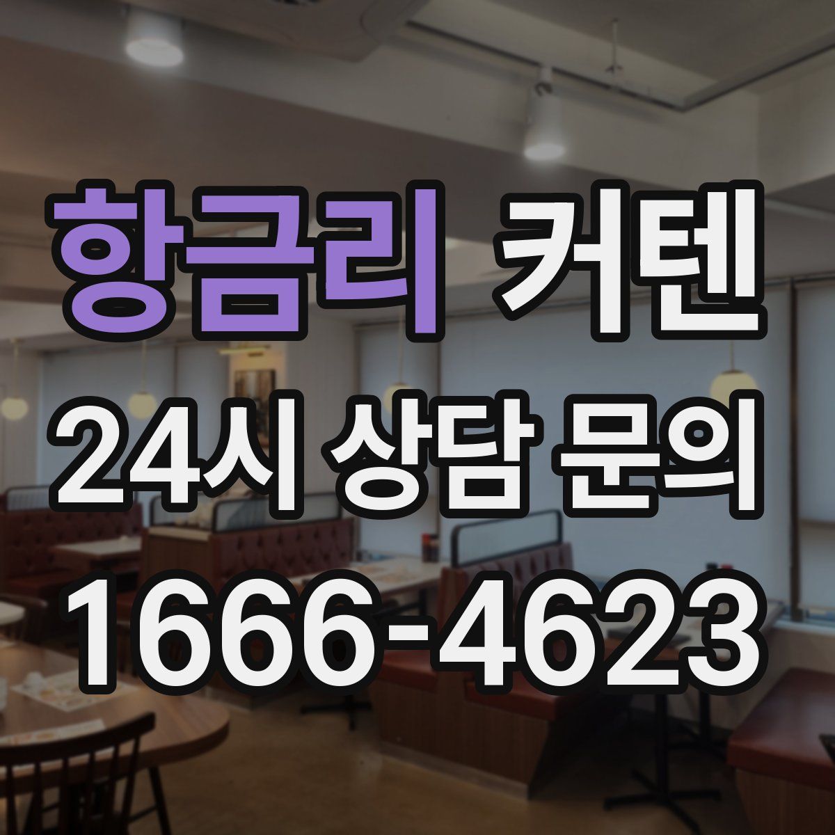 항금리 커텐