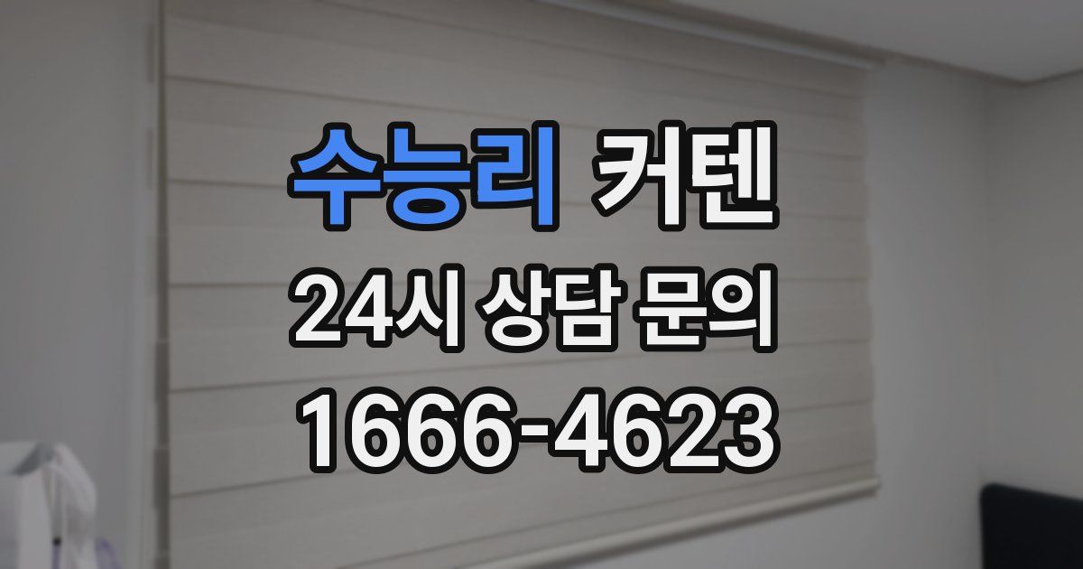 수능리 커텐