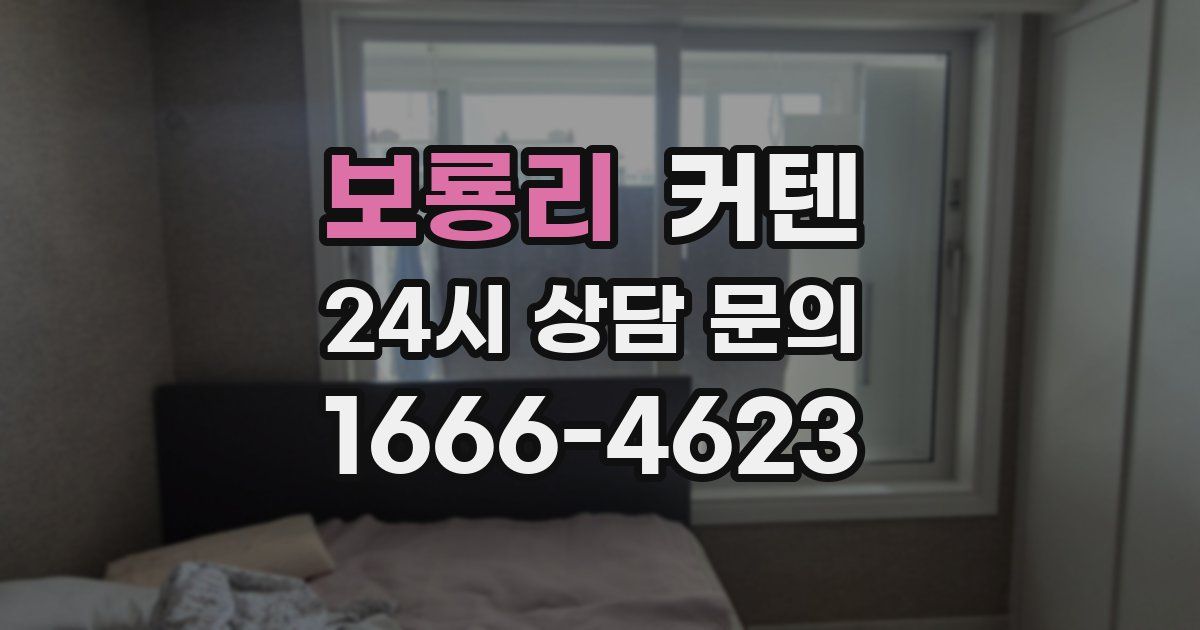 보룡리 커텐