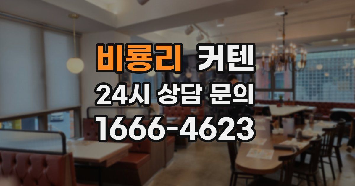 비룡리 커텐