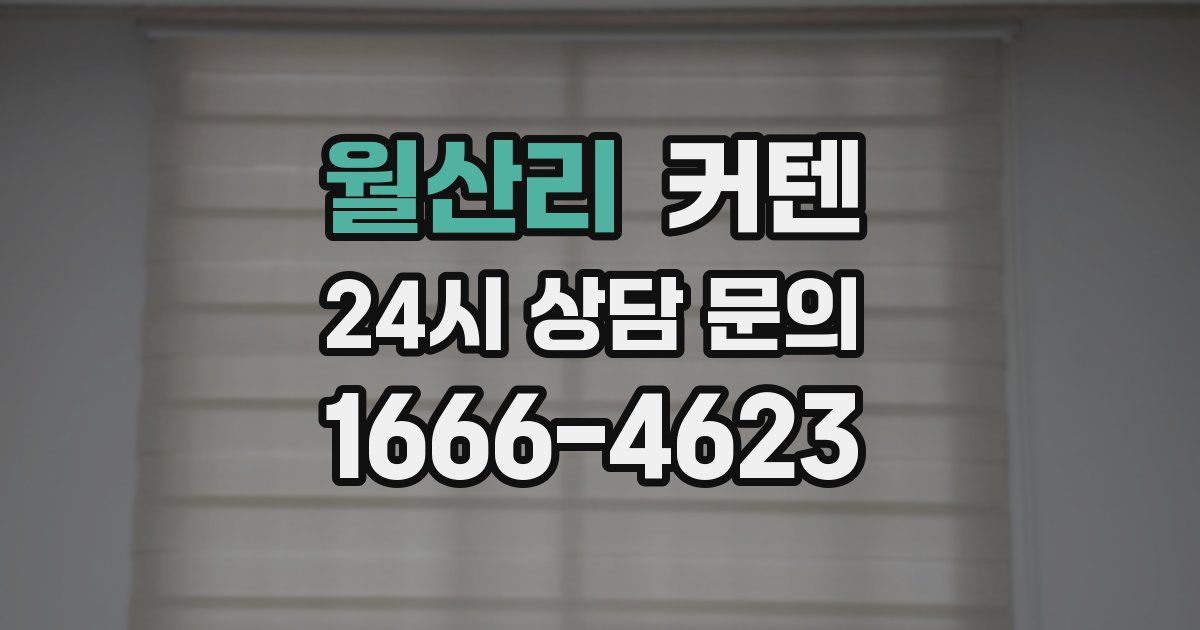 월산리 커텐