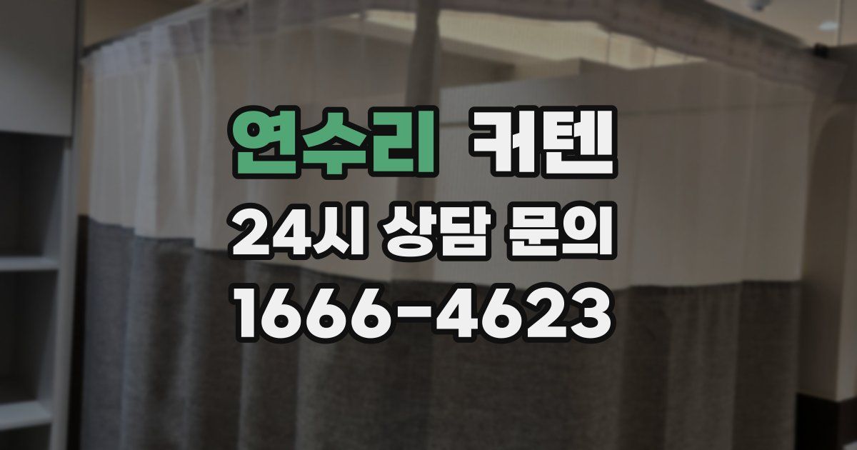 연수리 커텐
