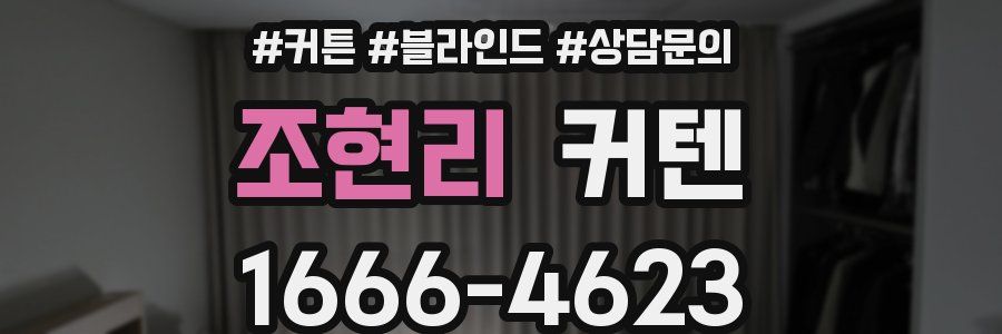 조현리 커텐
