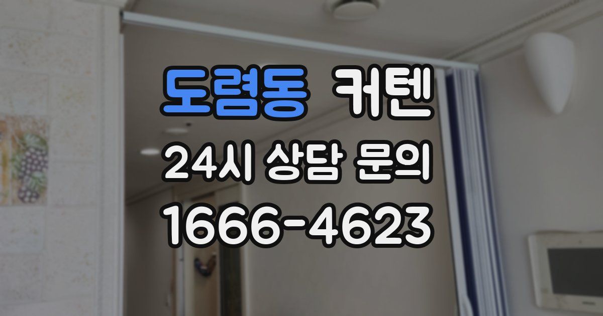 도렴동 커텐