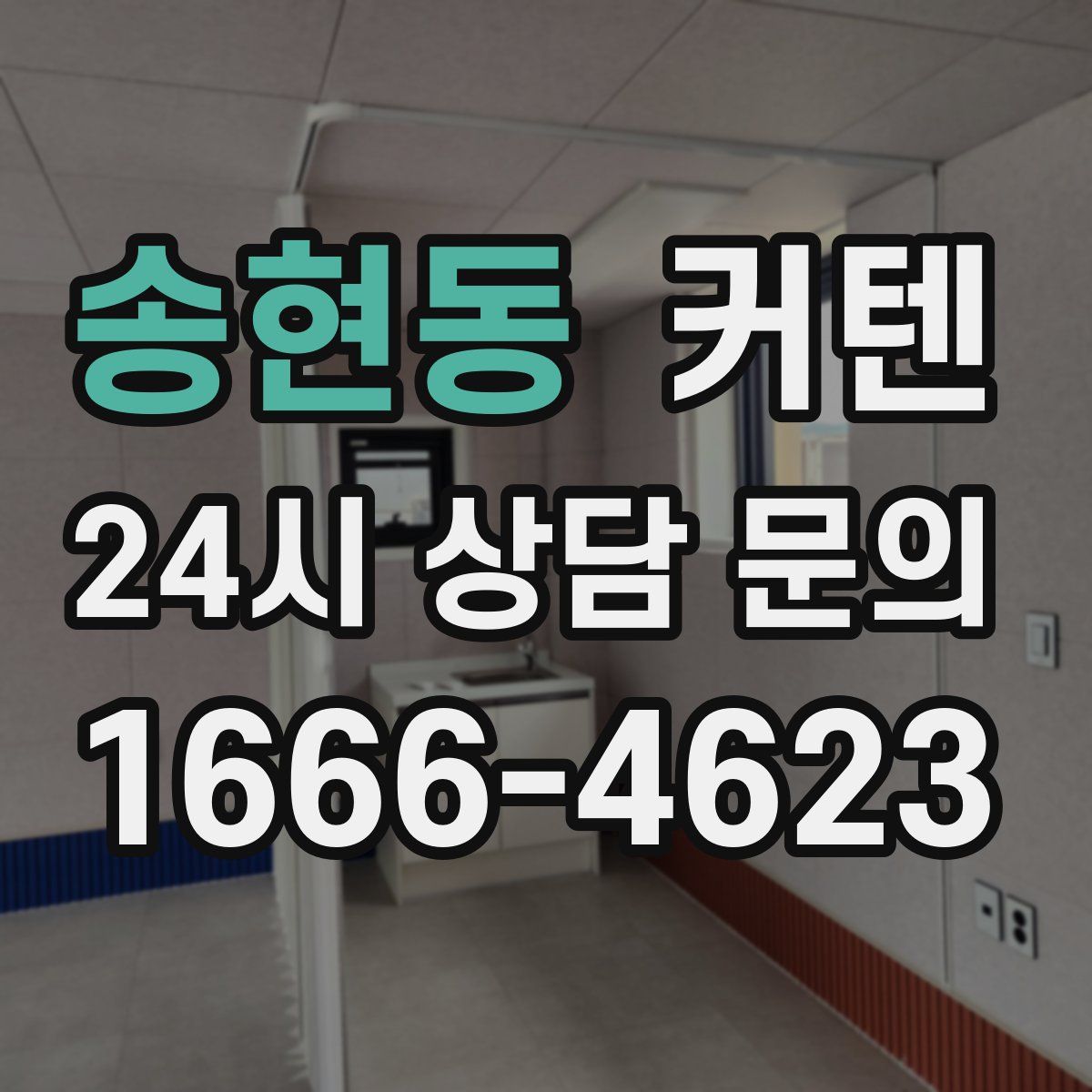 송현동 커텐