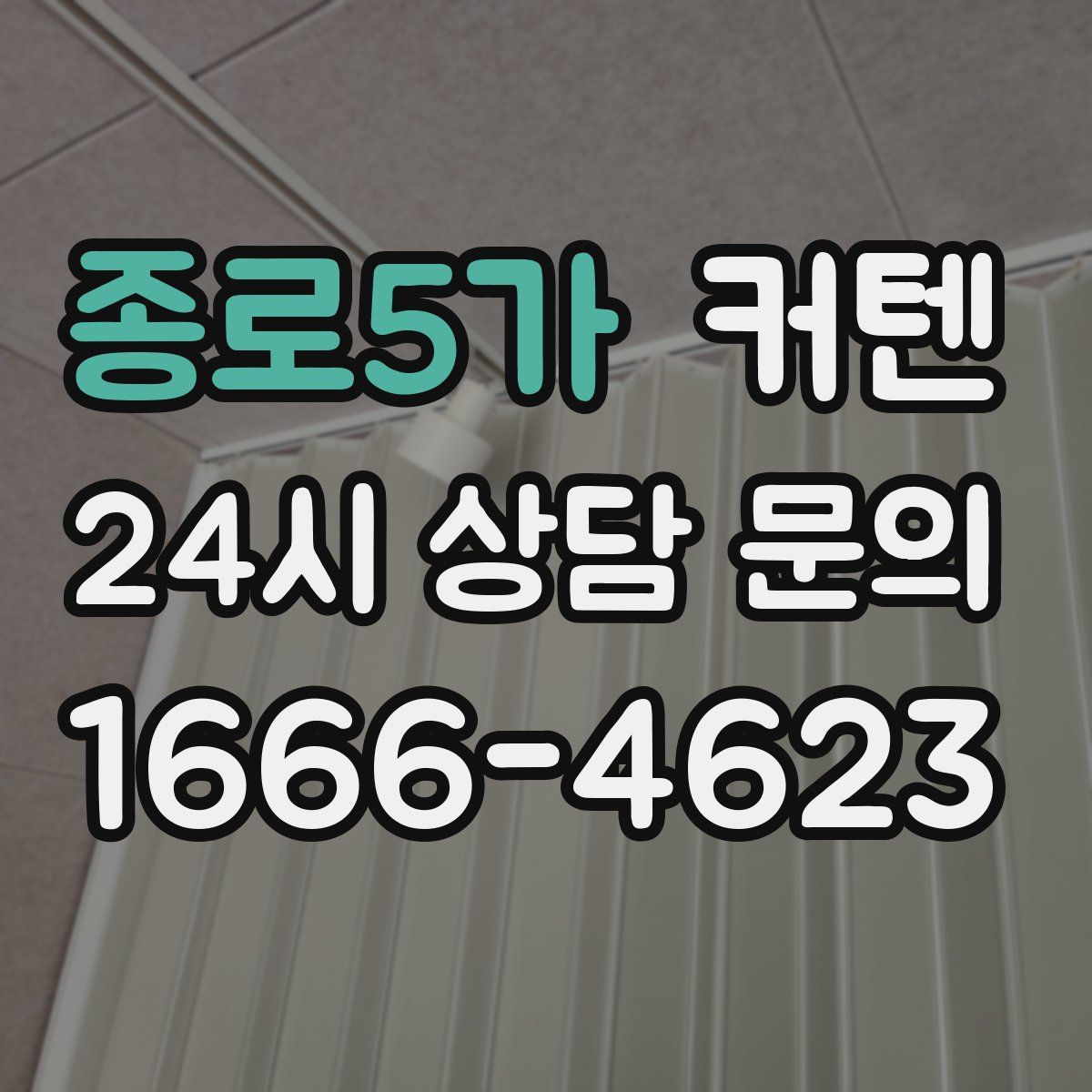 종로5가 커텐