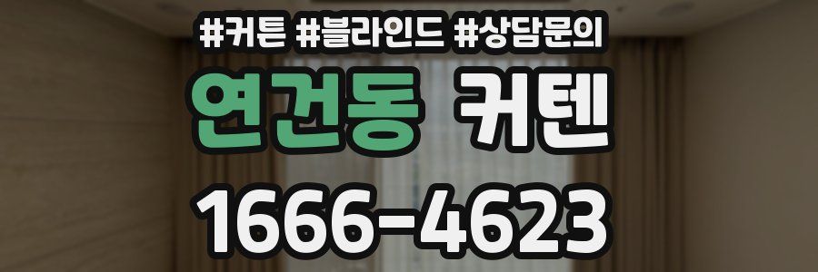 연건동 커텐