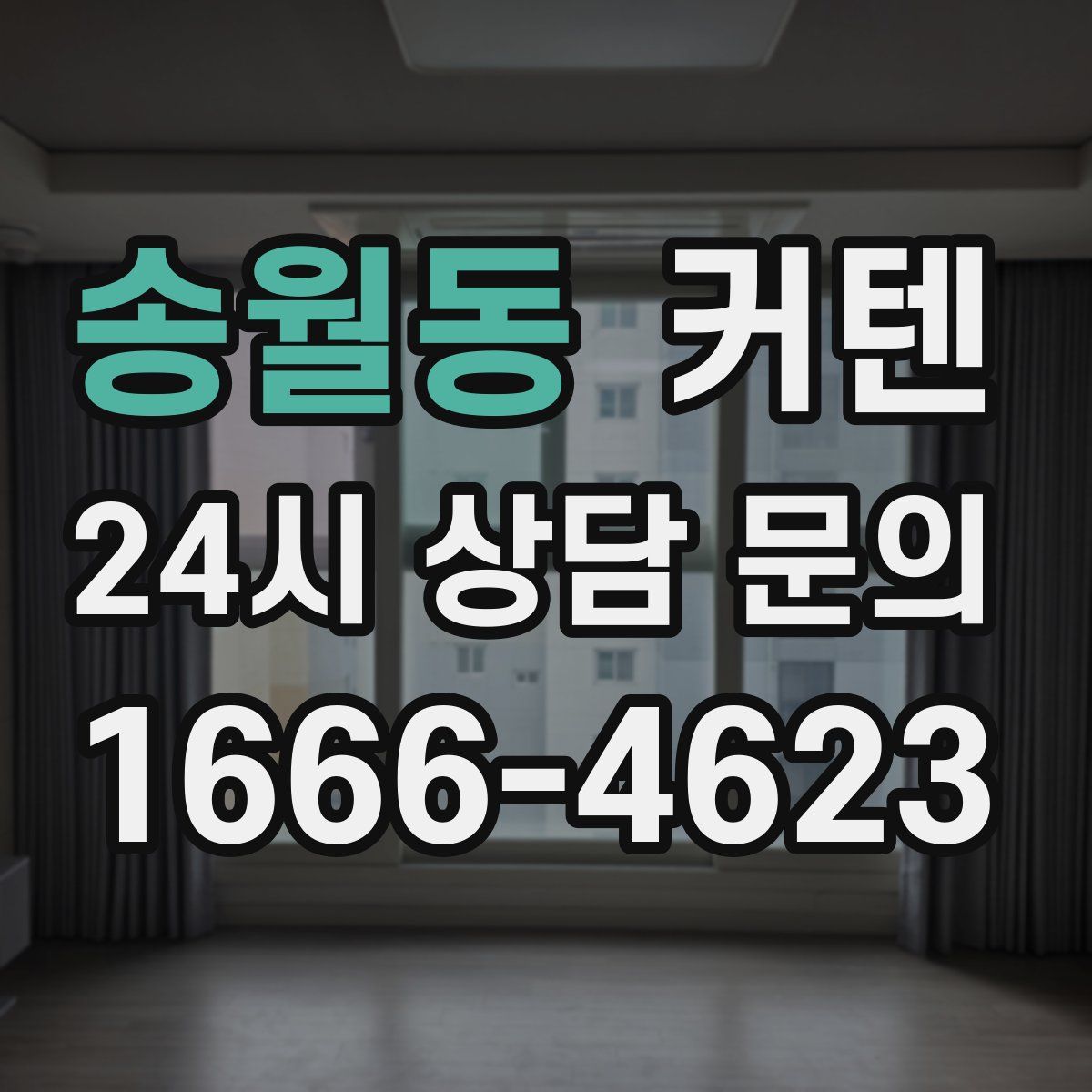송월동 커텐