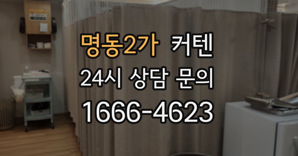 명동2가 커텐