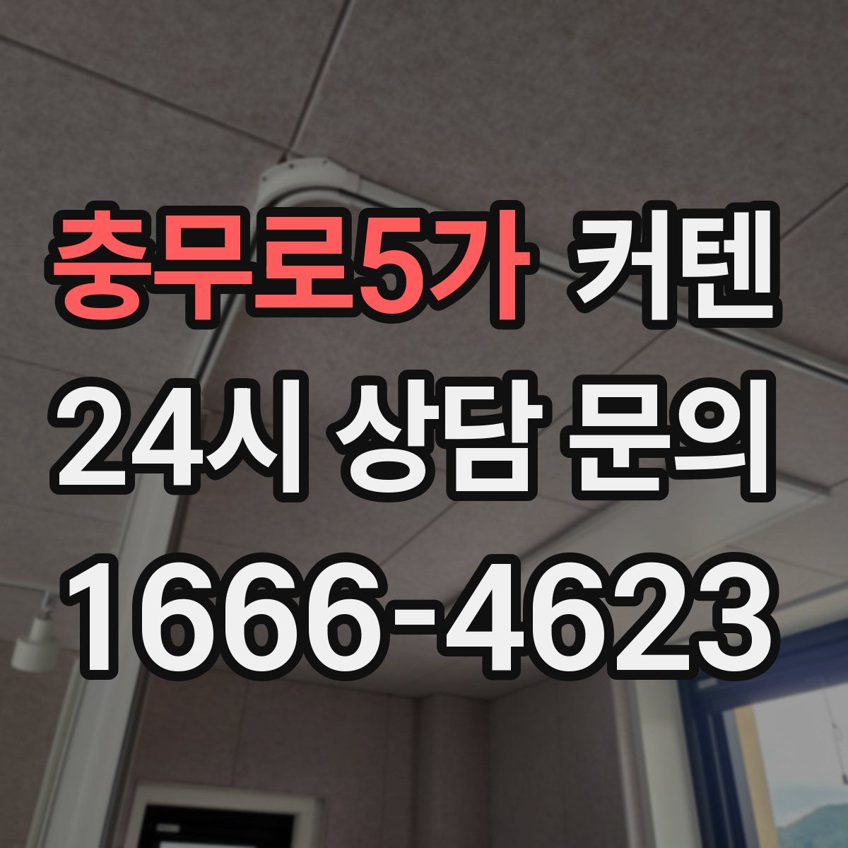 충무로5가 커텐