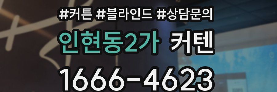 인현동2가 커텐