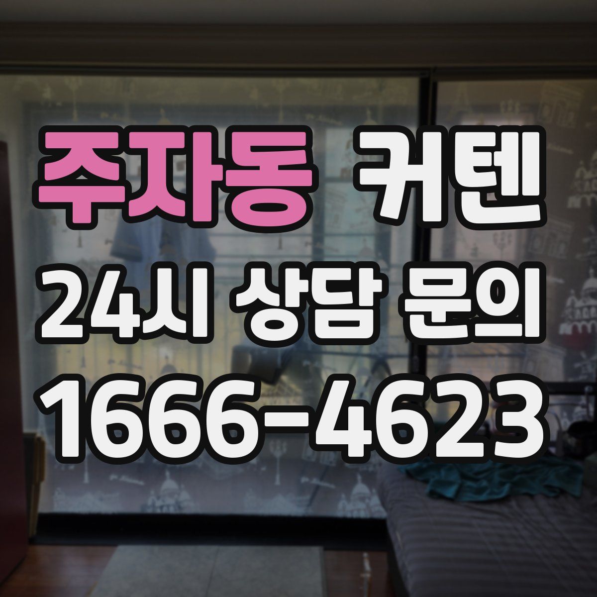 주자동 커텐