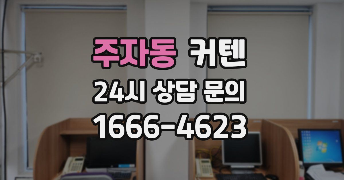 주자동 커텐
