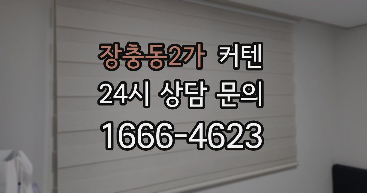 장충동2가 커텐