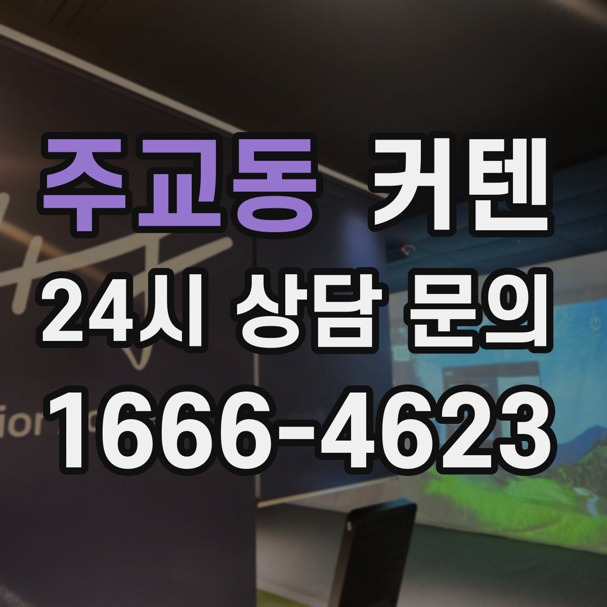 주교동 커텐