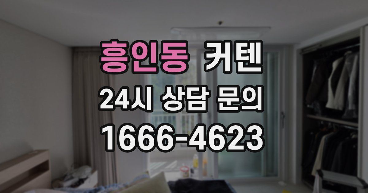 흥인동 커텐