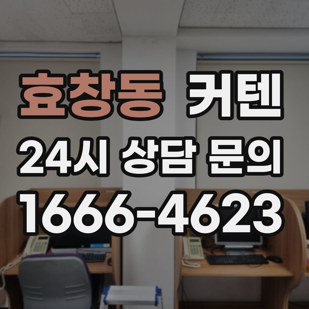 효창동 커텐