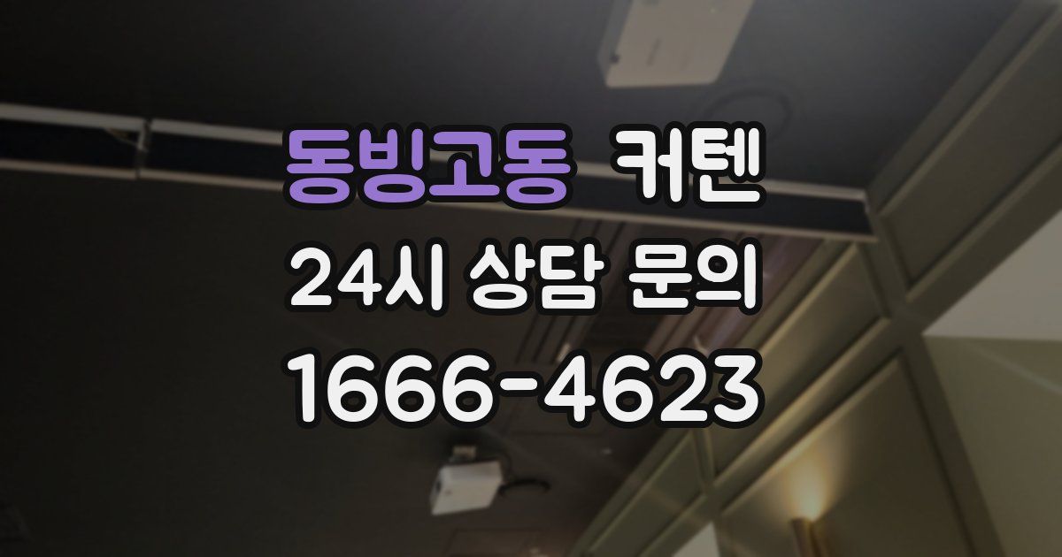 동빙고동 커텐