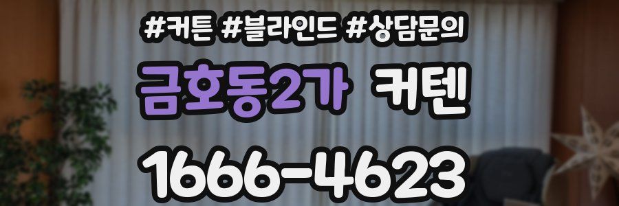 금호동2가 커텐