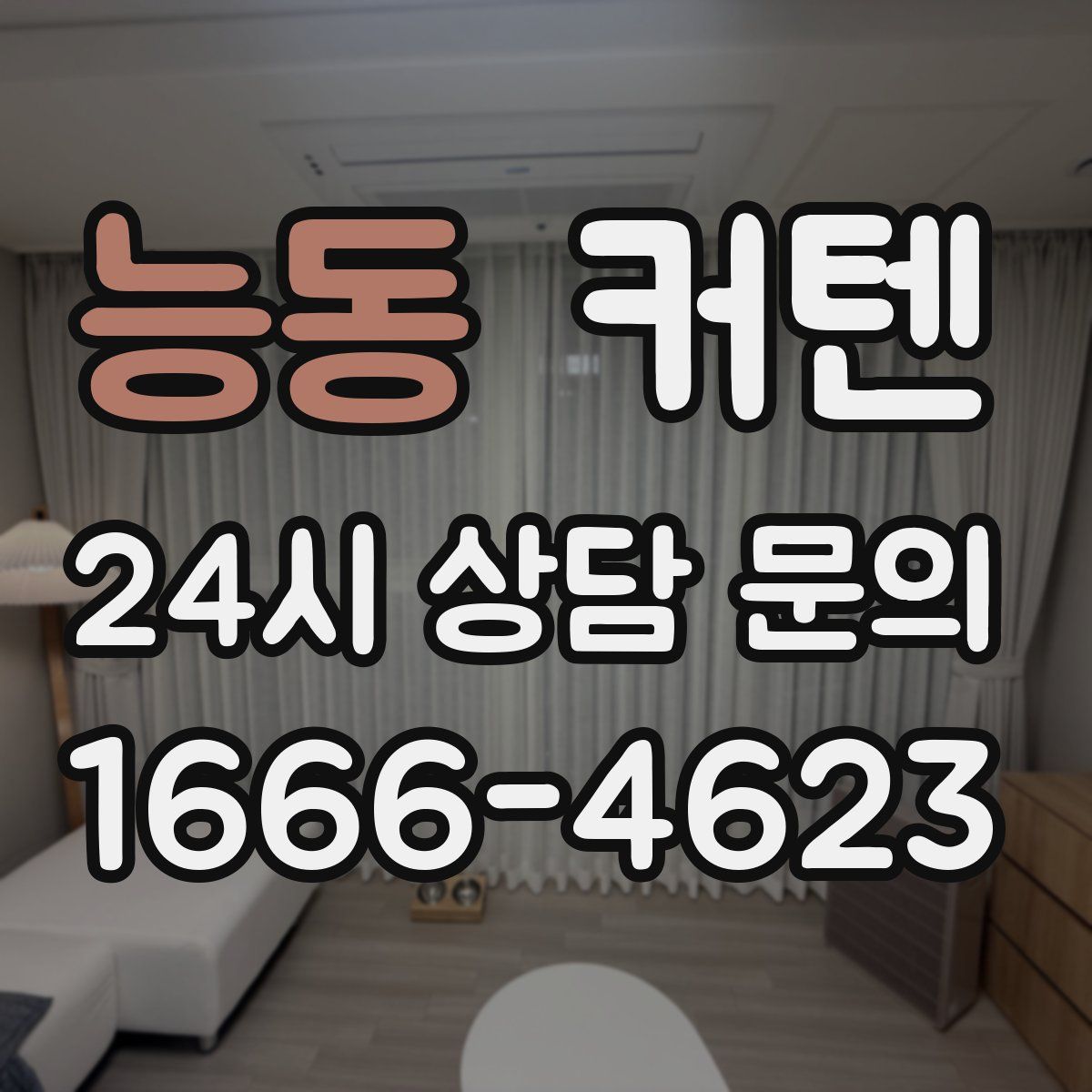 능동 커텐