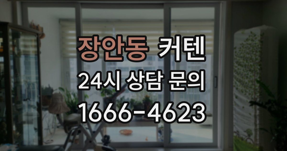 장안동 커텐