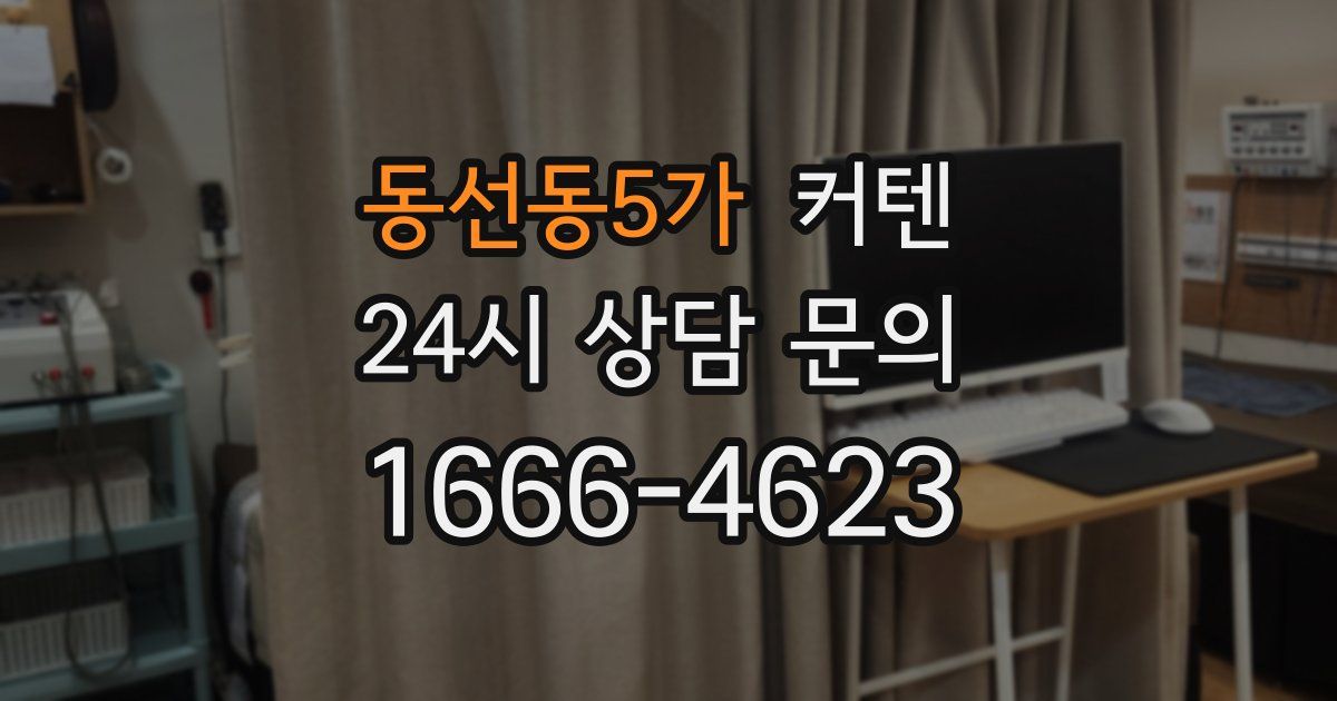 동선동5가 커텐