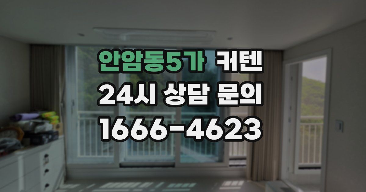 안암동5가 커텐