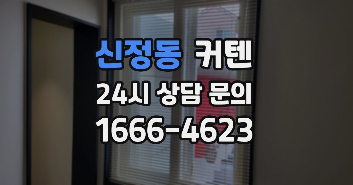 신정동 커텐