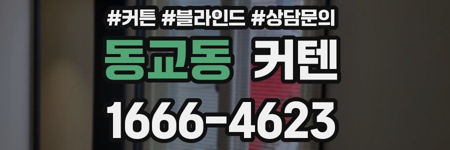 동교동 커텐