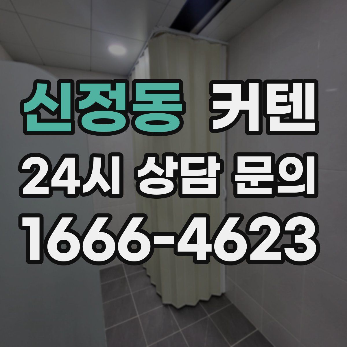신정동 커텐