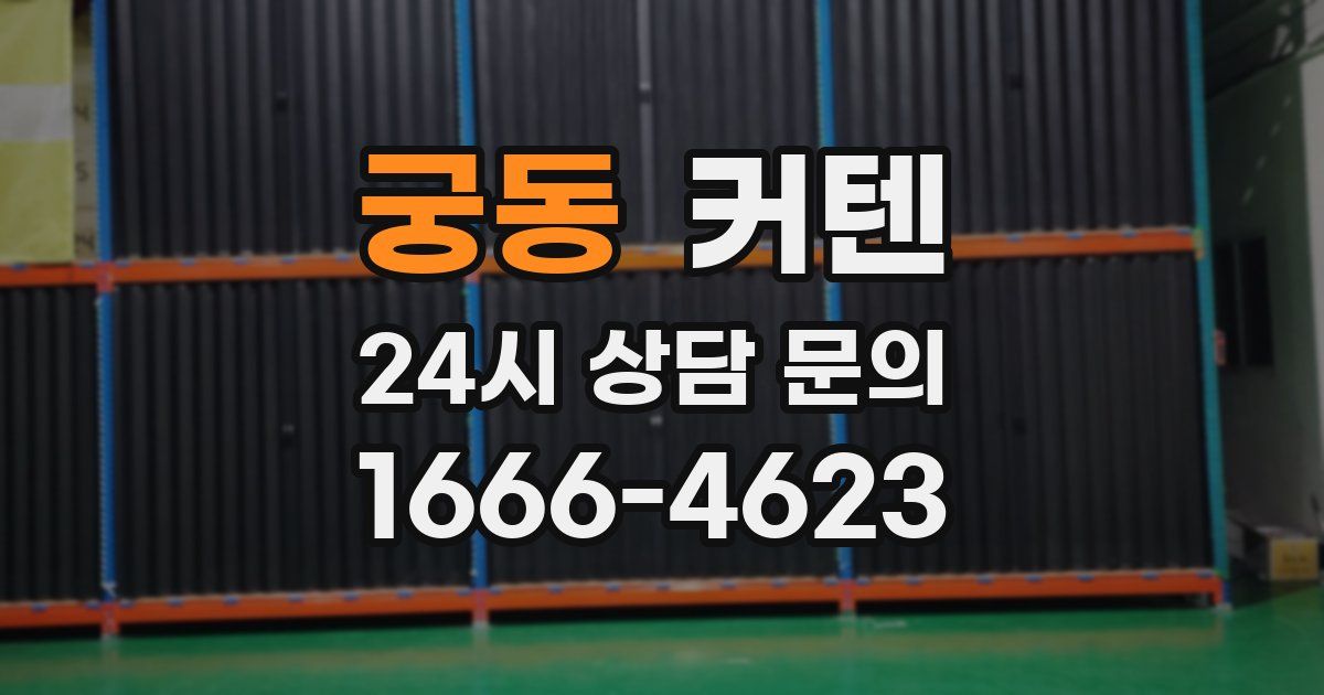 궁동 커텐