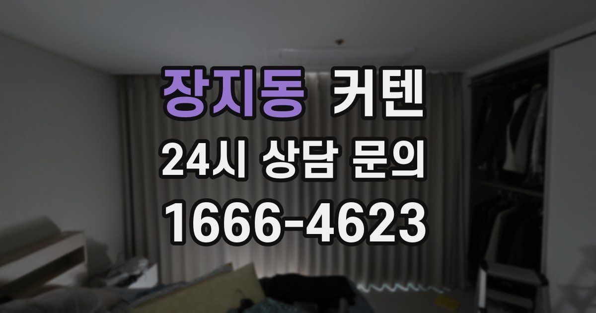 장지동 커텐