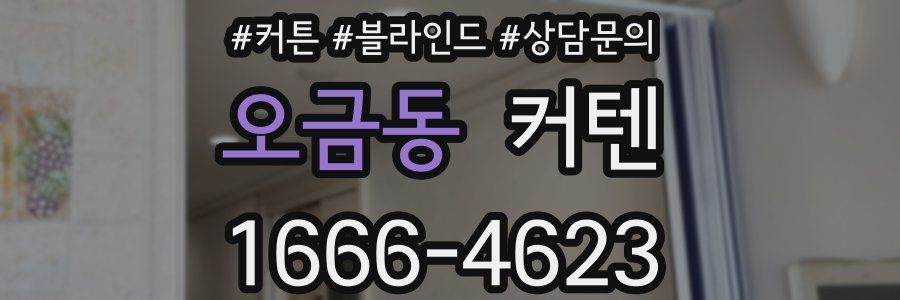 오금동 커텐