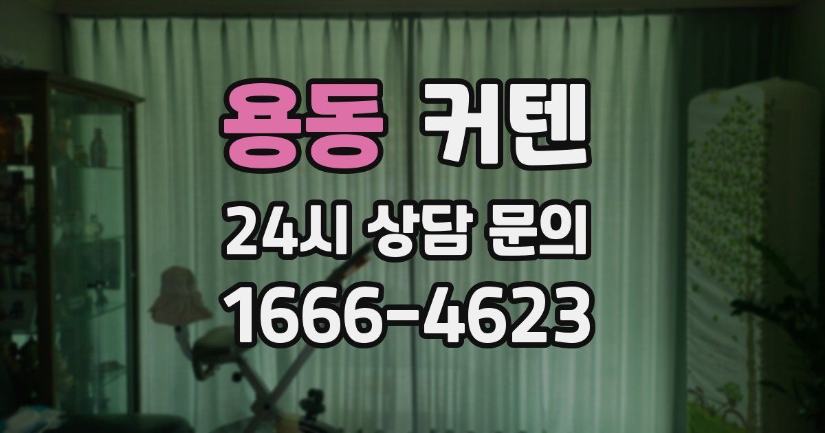 용동 커텐
