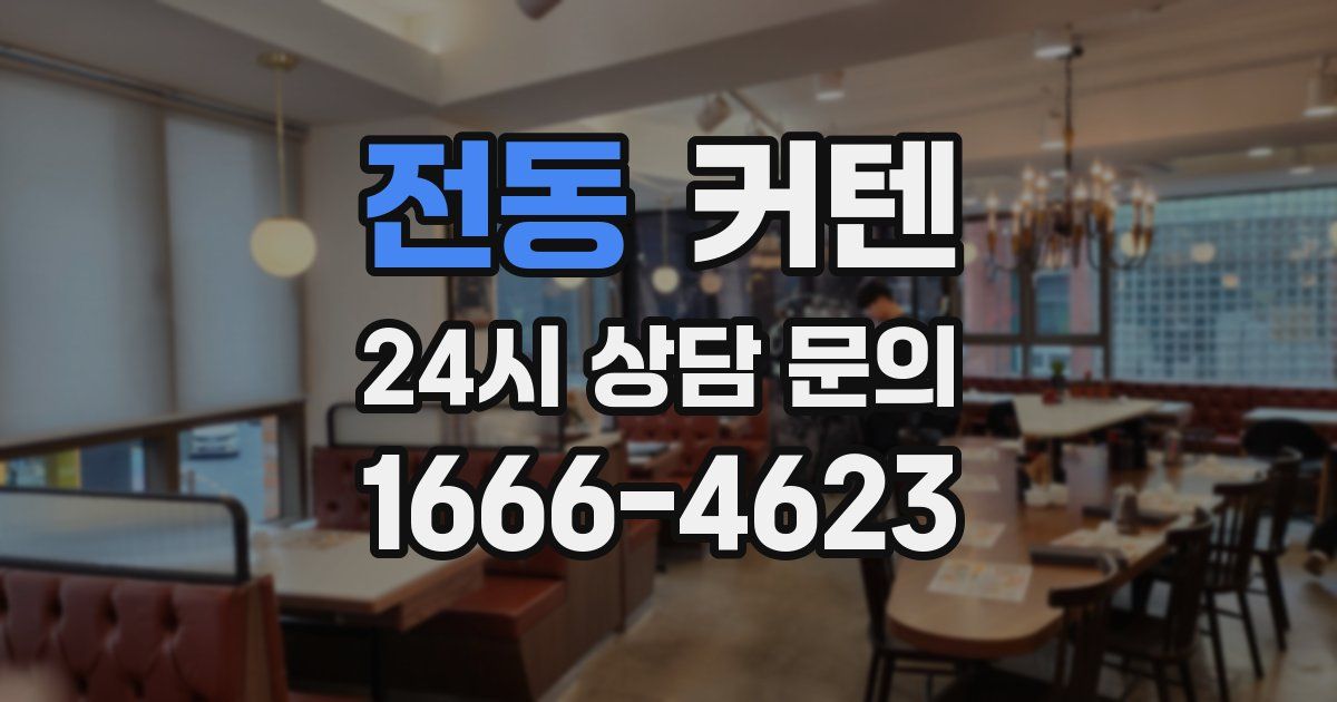 전동 커텐