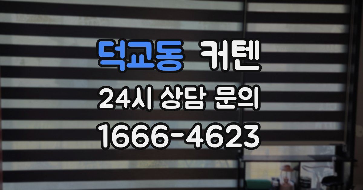 덕교동 커텐