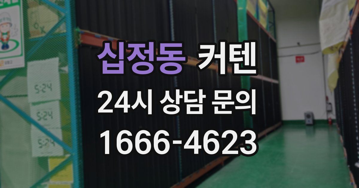 십정동 커텐
