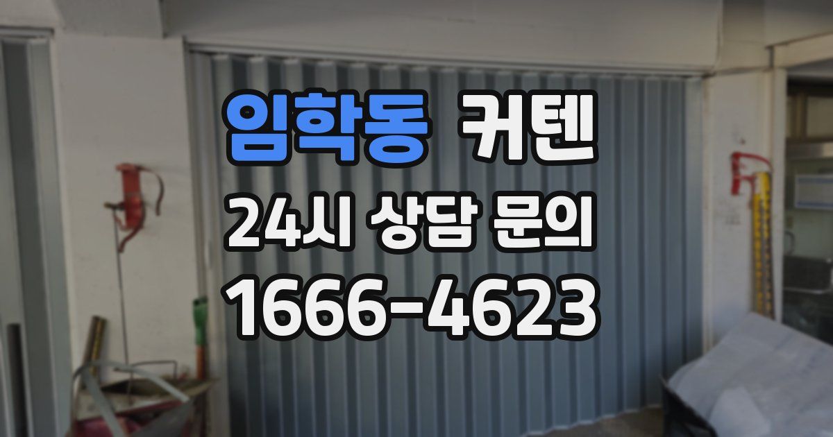 임학동 커텐