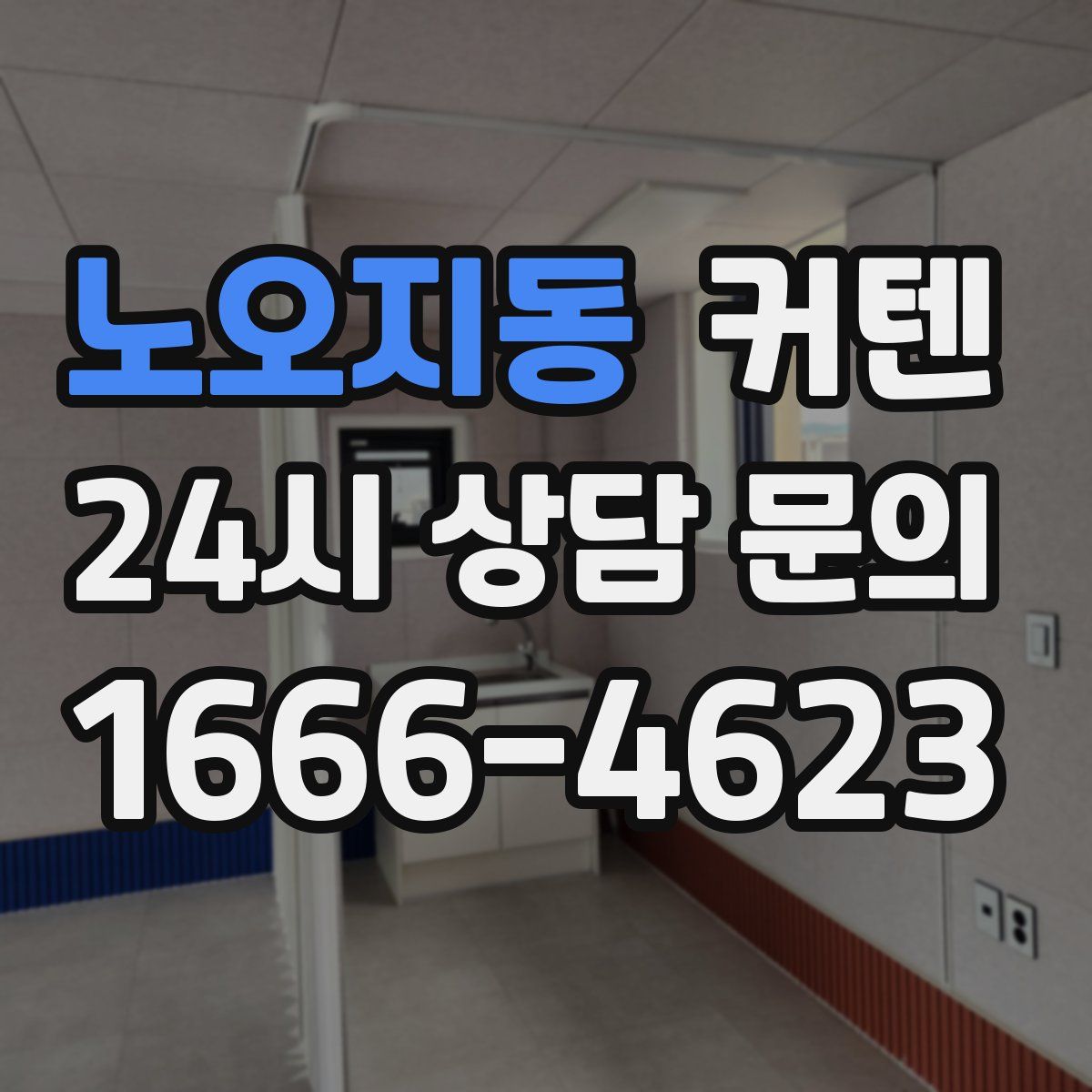 노오지동 커텐