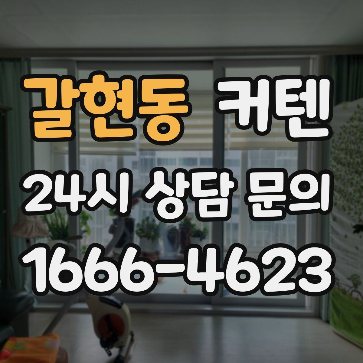 갈현동 커텐